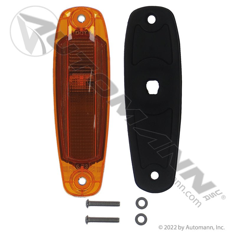 Cascadia Amber LED Marker Light - 2018 - 2026 Low Profile - A66 - 01728 - 001 564.46094 - Automann - FLEETPRO PARTS & TIRES