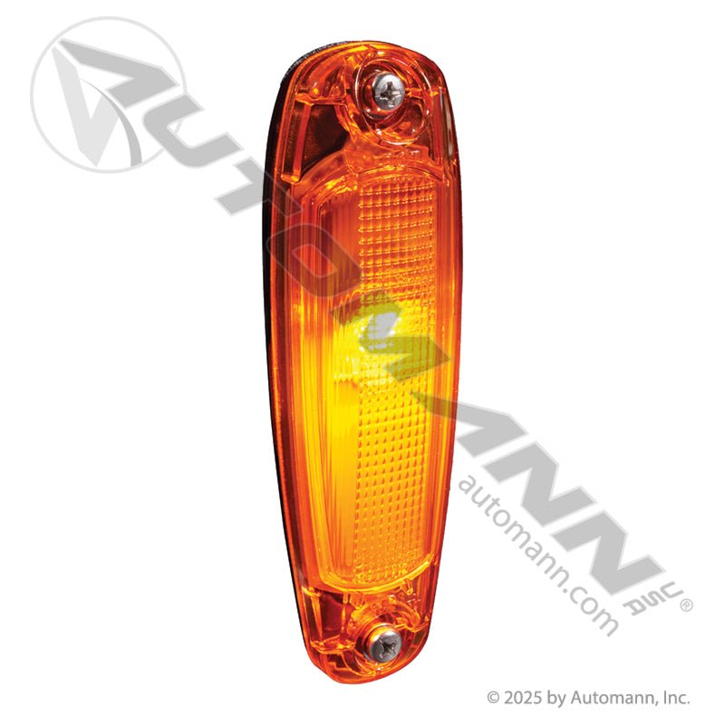 Cascadia Amber LED Marker Light - 2018 - 2026 Low Profile - A66 - 01728 - 001 564.46094 - Automann - FLEETPRO PARTS & TIRES