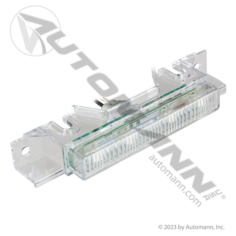 Volvo VNL LED Visor Light – Clear Lens Amber – Replaces 21882502 564.96023K - Automann - FLEETPRO PARTS & TIRES