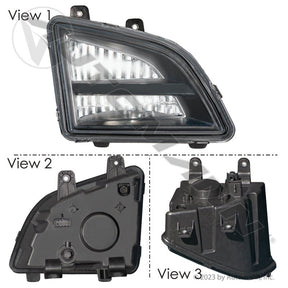 Volvo VNL LED Fog Light - 2018-2026 Passenger Right - 82775828