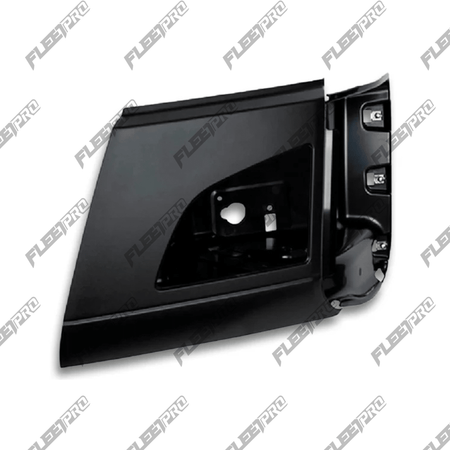 Volvo VNL LH Bumper Corner (2018 - 2025) - Primed with Fog Light Cutout - Replaces 82750068 564.96084 - Automann - FLEETPRO PARTS & TIRES