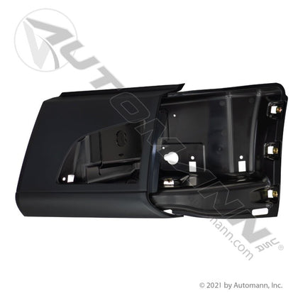 Volvo VNL LH Bumper Corner (2018 - 2025) - Primed with Fog Light Cutout - Replaces 82750068 564.96084 - Automann - FLEETPRO PARTS & TIRES