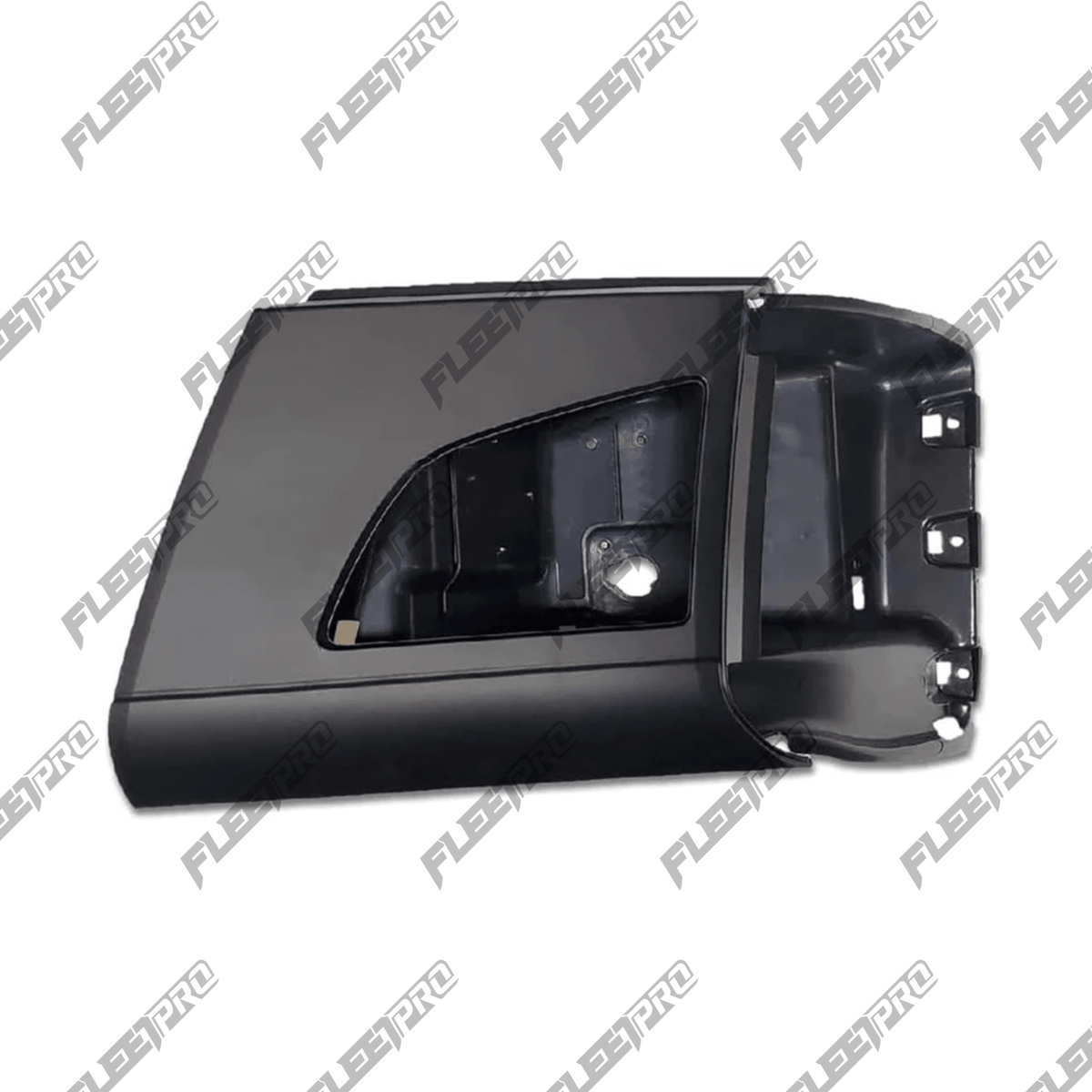 Volvo VNL LH Bumper Corner (2018 - 2025) - Primed with Fog Light Cutout - Replaces 82750068 564.96084 - Automann - FLEETPRO PARTS & TIRES