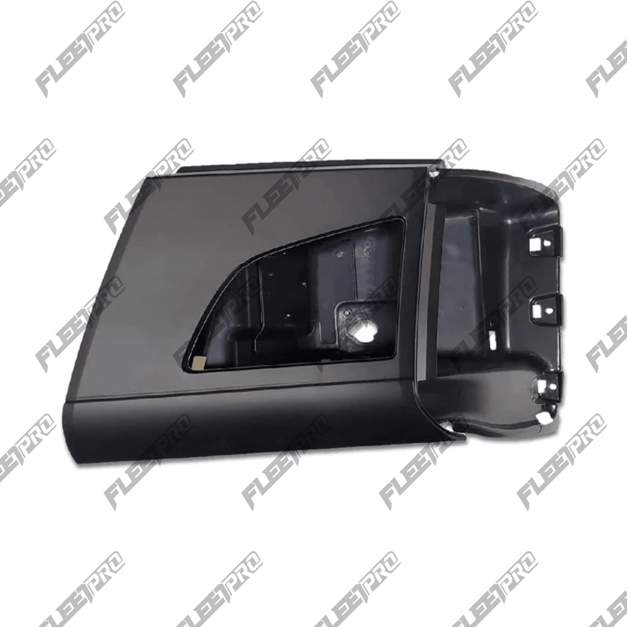 Volvo VNL LH Bumper Corner (2018 - 2025) - Primed with Fog Light Cutout - Replaces 82750068 564.96084 - Automann - FLEETPRO PARTS & TIRES
