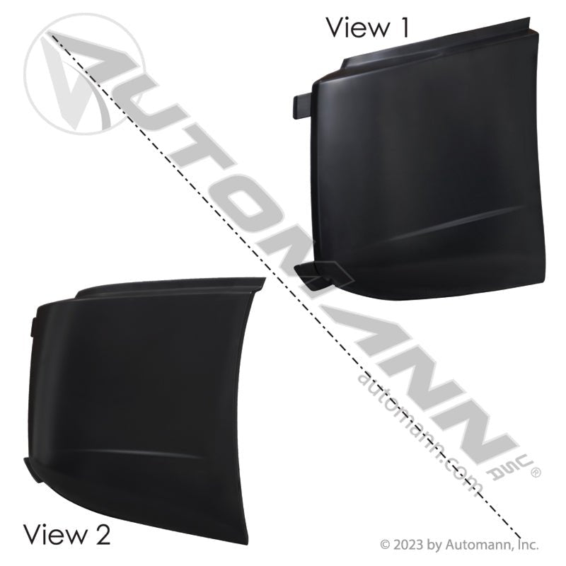 Volvo VNL LH Bumper Cover (2018 - 2025) - Driver Side - Replaces 82750588 564.96086 - Automann - FLEETPRO PARTS & TIRES
