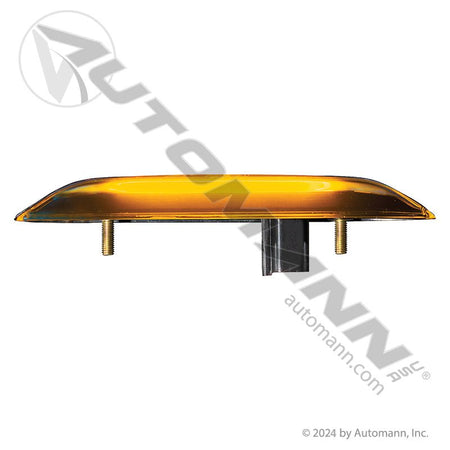 LED Fairing Side Marker Lamp - Amber Frosted Oval, Volvo VNL 2018-2024 - Replaces Volvo 23770213 564.96096 564.96096 - Automann - FLEETPRO PARTS & TIRES