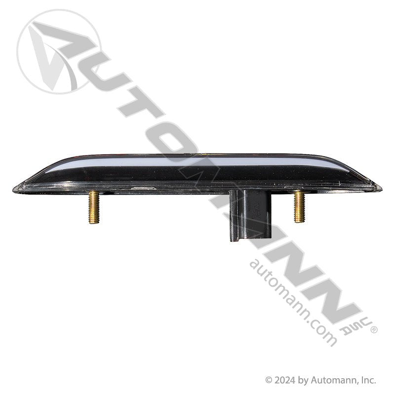 LED Fairing Side Marker Lamp - Amber Frosted Oval, Volvo VNL 2018-2024 - Replaces Volvo 23770213 564.96096 564.96096 - Automann - FLEETPRO PARTS & TIRES