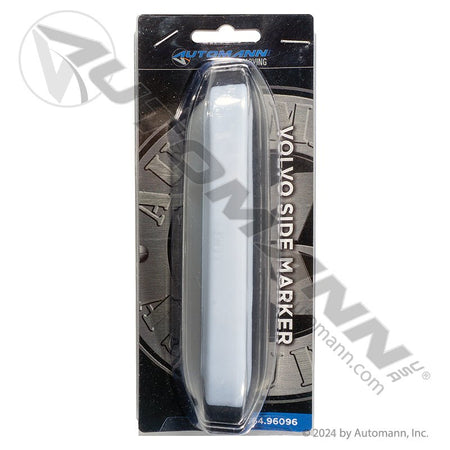 LED Fairing Side Marker Lamp - Amber Frosted Oval, Volvo VNL 2018-2024 - Replaces Volvo 23770213 564.96096 564.96096 - Automann - FLEETPRO PARTS & TIRES