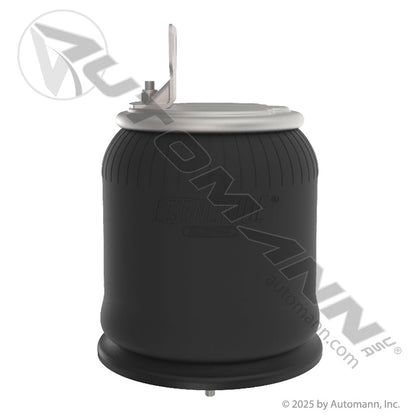 Econoride Rolling Lobe Air Spring - Metric Inlet W-Spyder Top Plate - Freightliner Cascadia M2 SD - 566ER79562 566.ER79562 566.ER79562 - Econoride - FLEETPRO PARTS & TIRES