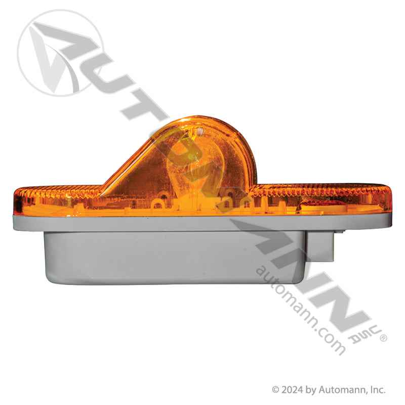 6 Inch Oval Midship Turn Signal – Amber Incandescent – Replaces Truck-Lite 60215Y