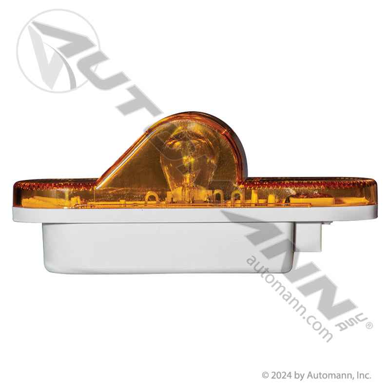 6 Inch Oval Midship Turn Signal – Amber Incandescent – Replaces Truck-Lite 60215Y