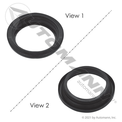 4 Inch Round Light Grommet – Heavy Duty Vinyl Mount – Replaces Truck - Lite 40700 571.GR40 - Automann - FLEETPRO PARTS & TIRES