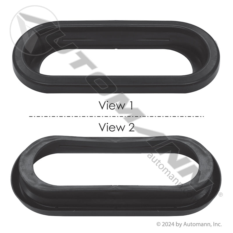 6 Inch Oval Light Grommet - Vinyl Automann 571.GR60 60700 92420 571.GR60 - Automann - FLEETPRO PARTS & TIRES
