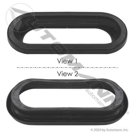 6 Inch Oval Light Grommet - Vinyl Automann 571.GR60 60700 92420 571.GR60 - Automann - FLEETPRO PARTS & TIRES