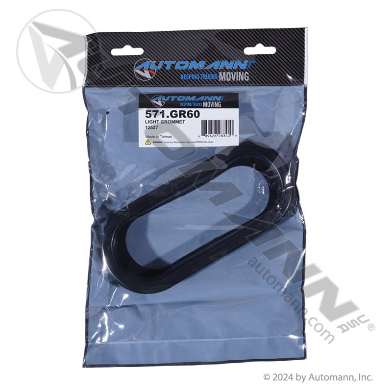 6 Inch Oval Light Grommet - Vinyl Automann 571.GR60 60700 92420 571.GR60 - Automann - FLEETPRO PARTS & TIRES