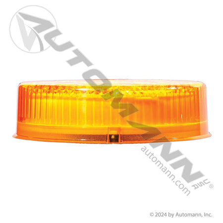 LED Reflex Marker Clearance Light - 2-1/2in Round Amber 7-Diode - Trucklite 1052A Grote G1003 571.LD11A7 571.LD11A7 - Automann - FLEETPRO PARTS & TIRES