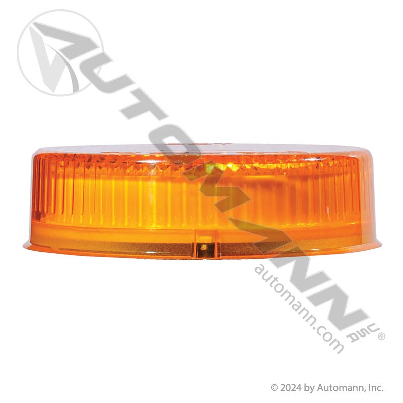 LED Reflex Marker Clearance Light - 2-1/2in Round Amber 7-Diode - Trucklite 1052A Grote G1003 571.LD11A7 571.LD11A7 - Automann - FLEETPRO PARTS & TIRES