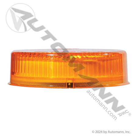 LED Reflex Marker Clearance Light - 2-1/2in Round Amber 7-Diode - Trucklite 1052A Grote G1003 571.LD11A7 571.LD11A7 - Automann - FLEETPRO PARTS & TIRES