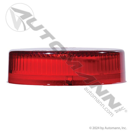 Reflex Marker & Clearance LED Light - 2-1/2 Inch Round Red 7-Diode - Trucklite 1052 G1002 571.LD11R7 571.LD11R7 - Automann - FLEETPRO PARTS & TIRES