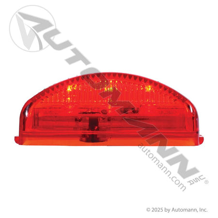 Red Marker & Clearance LED Light - 1 x 2-1/2 Inch 6-Diode - Grote G1502 571.LD15R6 571.LD15R6 - Automann - FLEETPRO PARTS & TIRES