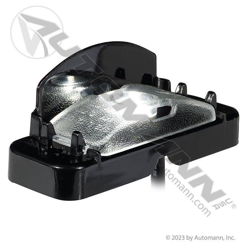 License Plate LED Light - 1.3 x 3.75 Inch Clear with Black Bracket - Grote 60691 571.LD18W1 571.LD18W1 - Automann - FLEETPRO PARTS & TIRES