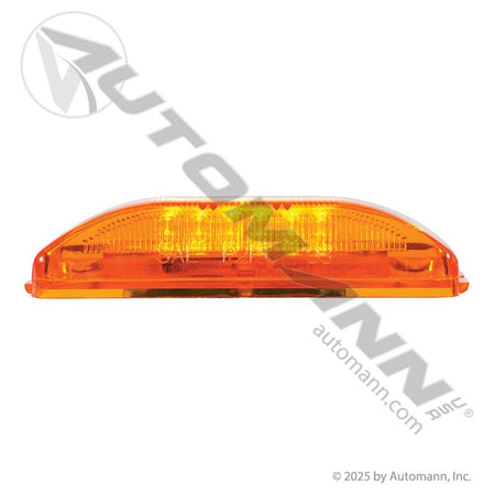 Amber Marker & Clearance LED Light - 1 x 4 Inch 12-Diode - Trucklite 19250Y 1960A G1903 571.LD19A12 571.LD19A12 - Automann - FLEETPRO PARTS & TIRES