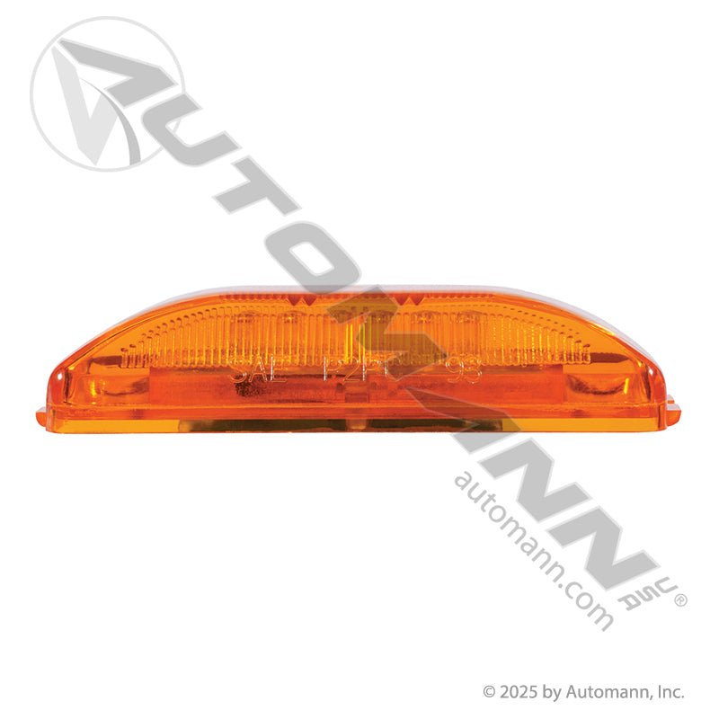 Amber Marker & Clearance LED Light - 1 x 4 Inch 12-Diode - Trucklite 19250Y 1960A G1903 571.LD19A12 571.LD19A12 - Automann - FLEETPRO PARTS & TIRES