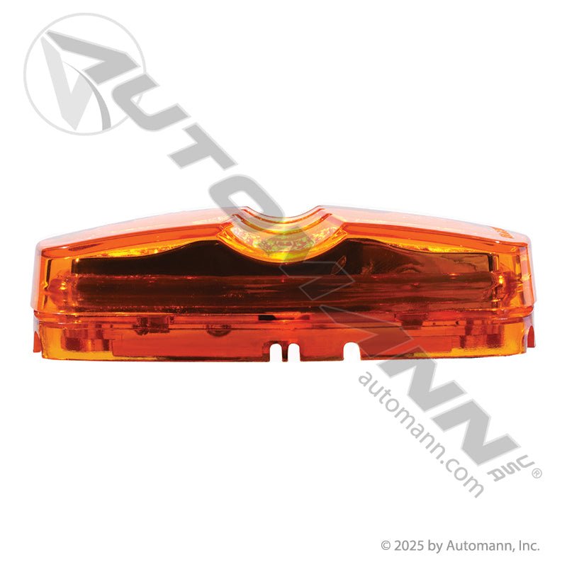 Bullseye Marker & Clearance LED Light - 2 x 4 in Amber 12-Diode - Trucklite 2660A Grote G4603 571.LD26A12 571.LD26A12 - Automann - FLEETPRO PARTS & TIRES
