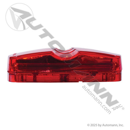 Bullseye Marker & Clearance LED Light - 2 x 4 in Red 12-Diode - Trucklite 2660 Grote G4602 571.LD26R12 571.LD26R12 - Automann - FLEETPRO PARTS & TIRES