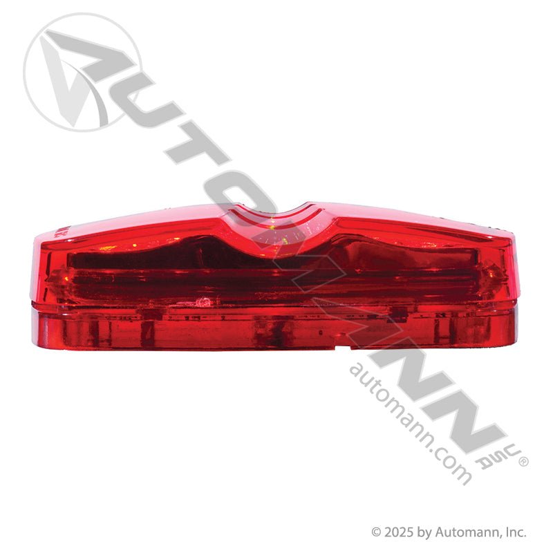 Bullseye Marker & Clearance LED Light - 2 x 4 in Red 12-Diode - Trucklite 2660 Grote G4602 571.LD26R12 571.LD26R12 - Automann - FLEETPRO PARTS & TIRES