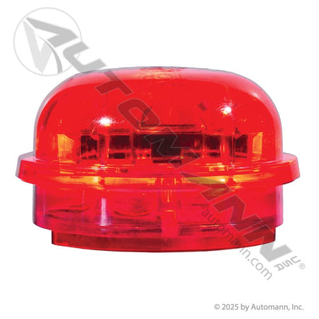 Marker Light LED 2 Inch Red - 8 - Diode PC Rated 571.LD302R8 30375R 571.LD302R8 - Automann - FLEETPRO PARTS & TIRES
