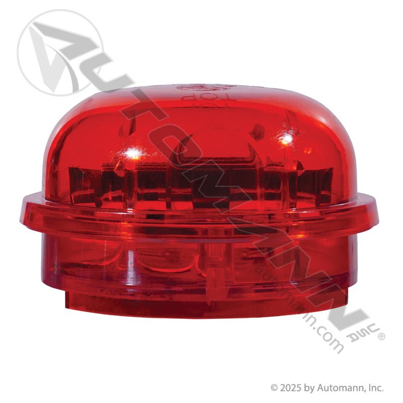 Marker Light LED 2 Inch Red - 8 - Diode PC Rated 571.LD302R8 30375R 571.LD302R8 - Automann - FLEETPRO PARTS & TIRES