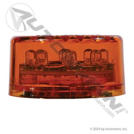 Round Marker & Clearance LED Light - 2 in Amber 9-Diode - Trucklite 3050A Grote G3003 571.LD30A9 571.LD30A9 - Automann - FLEETPRO PARTS & TIRES