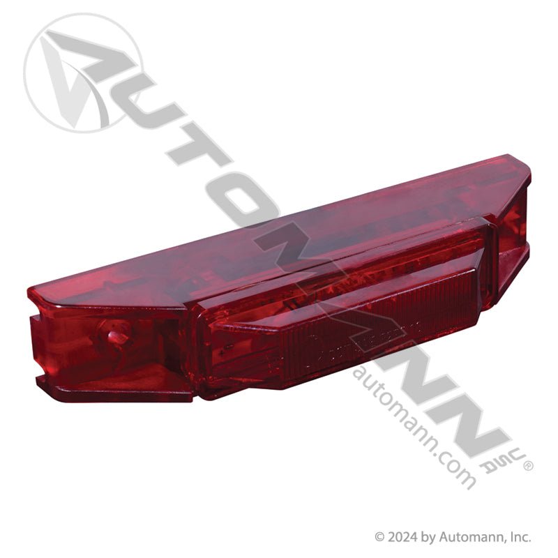 Red LED Clearance Marker Light – 3/4" x 4" Flush Mount – Replaces Truck - Lite 35200R 571.LD351R1 - Automann - FLEETPRO PARTS & TIRES