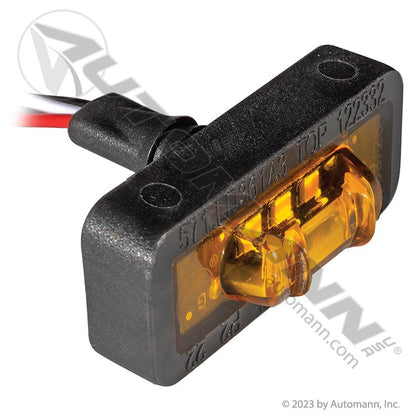 Amber Dual Function Marker Light - 3 - Diode Hardwired - 571.LD361A3 36203Y 571.LD361A3 - Automann - FLEETPRO PARTS & TIRES