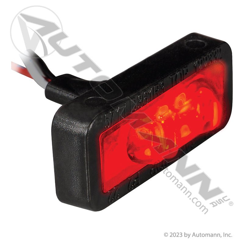 Marker Light LED Dual Function - Red 3 - Diode Adhesive Mount 571.LD361R3 571.LD361R3 - Automann - FLEETPRO PARTS & TIRES