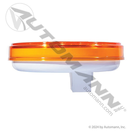 Front Park Turn LED Light - 4 Inch Amber 24-Diode with Reflector - Grand General 78270 571.LD40A24 571.LD40A24 - Automann - FLEETPRO PARTS & TIRES
