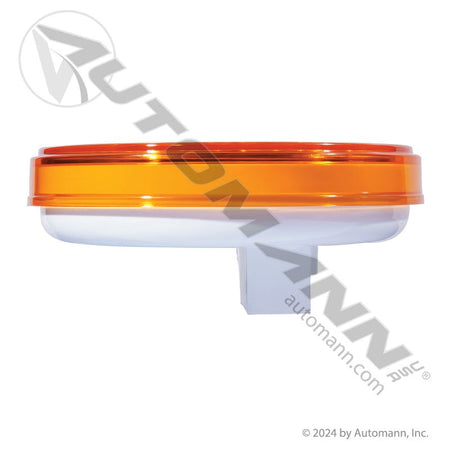 Front Park Turn LED Light - 4 Inch Amber 24-Diode with Reflector - Grand General 78270 571.LD40A24 571.LD40A24 - Automann - FLEETPRO PARTS & TIRES