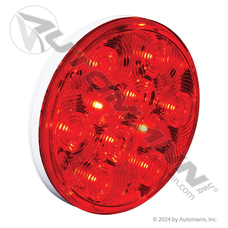 Stop Turn Tail LED Light - Red 4 Inch 10 - Diode 571.LD40R10 - 1 571.LD40R10-1 - Automann - FLEETPRO PARTS & TIRES
