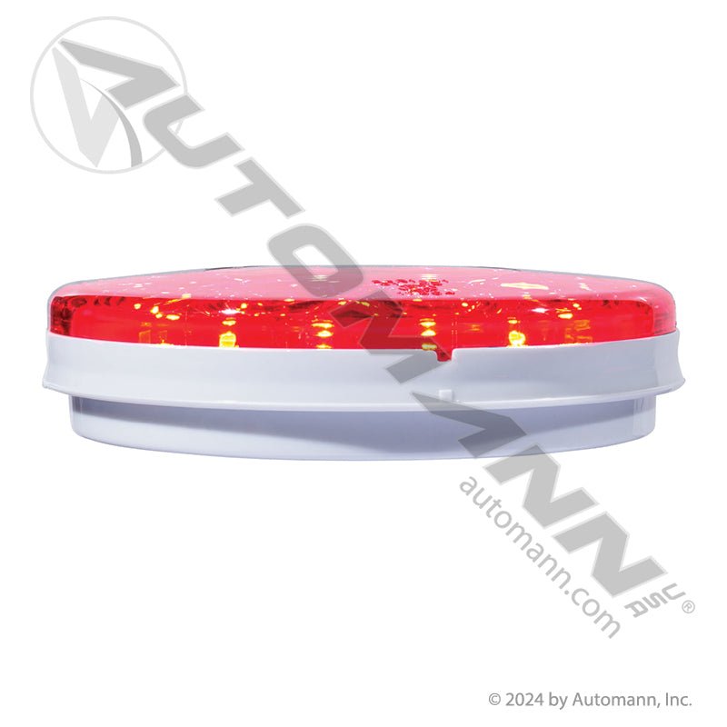 Stop Turn Tail & Back-Up LED Light - 4 Inch Red/White 14-Diode 55162 571.LD40RW14 571.LD40RW14 - Automann - FLEETPRO PARTS & TIRES