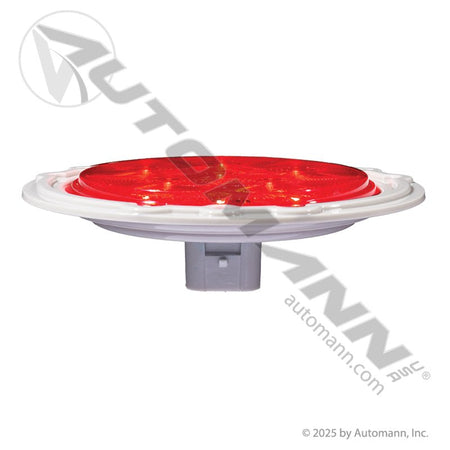 Red 4in LED Flange Light - 6 - Diode Weathertight Plug - 44322R 818R7 STL13RFMB 571.LD441R6 - Automann - FLEETPRO PARTS & TIRES