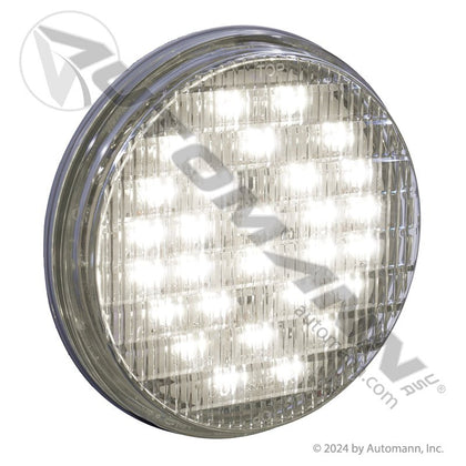 Back-Up LED Light - 4 Inch Round 20-Diode Weathertight - Trucktile 44041C BUL11CMB 571.LD44W20 571.LD44W20 - Automann - FLEETPRO PARTS & TIRES
