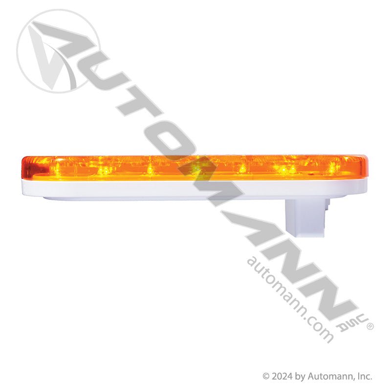 Front Park Turn LED Light - 6 Inch Oval Amber 10-Diode - Grote G6003 STL72AB 571.LD60A10 571.LD60A10 - Automann - FLEETPRO PARTS & TIRES