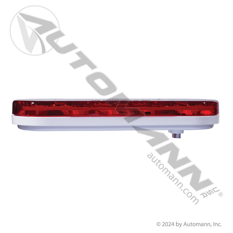 Stop Turn Tail & Back-Up LED Light - 6 Inch Oval Red/White 14-Diode - Grote 54682 571.LD60RW14 571.LD60RW14 - Automann - FLEETPRO PARTS & TIRES