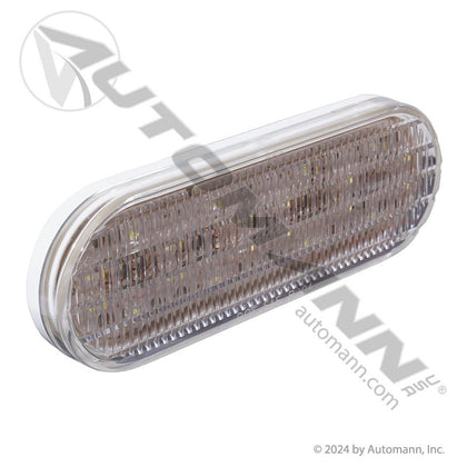Back-Up LED Light - 6 Inch Oval 20-Diode - Trucklite 6060C BUL10CB 571.LD60W20 571.LD60W20 - Automann - FLEETPRO PARTS & TIRES