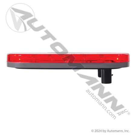 6 Inch Oval LED Tail Light – 10 - Diode Red – Replaces Truck - lite 60250R 571.LD66R10 - Automann - FLEETPRO PARTS & TIRES