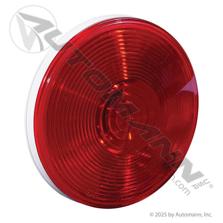 4 Inch Round Stop Tail Light – Red Incandescent – Replaces Truck - lite 40202R 571.LG40R - Automann - FLEETPRO PARTS & TIRES