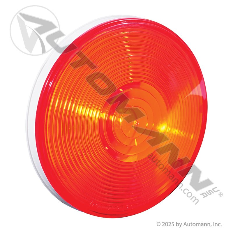 4 Inch Round Stop Tail Light – Red Incandescent – Replaces Truck - lite 40202R 571.LG40R - Automann - FLEETPRO PARTS & TIRES