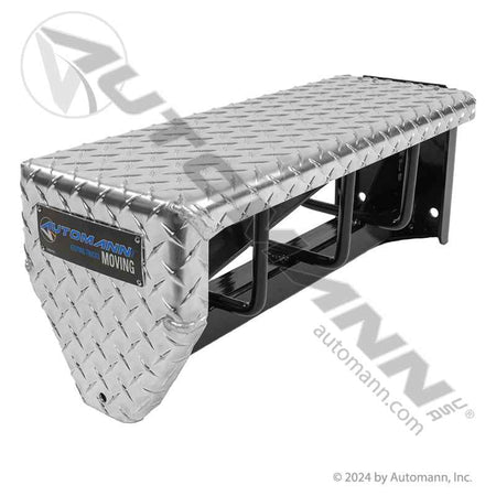 24 Inch Tire Chain Carrier – Steel Body with Aluminum Diamond Plate Cover – 300lb Capacity – Automann 573.TCC1024
