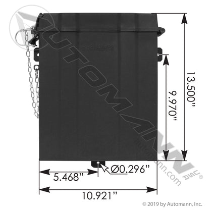 Weather-Resistant Record Box - Truck & Trailer Document Holder - Automann 573.1016 573.1016 - Automann - FLEETPRO PARTS & TIRES